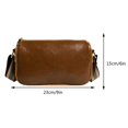 thumbnail image 3 of Bolso Hobo para mujer, bolso cruzado sólido Retro de cuero PU, bolso de mano para mujer (marrón) Ehuebsd Para Estrenar, 3 of 9