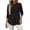 #102-Black, variant on Women's Long-Sleeve Crew-Neck Cotton T-Shirt Classic-Fit Shirt Soft Breathable Casual Tee Basic Tops