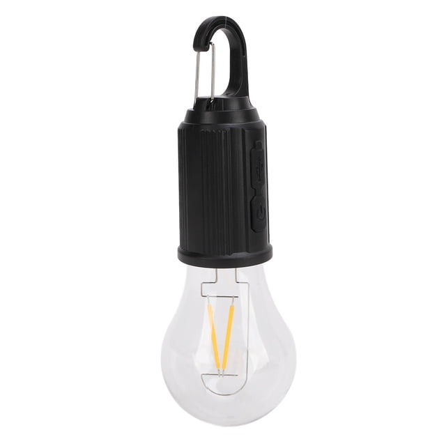 Luz De Campamento, 2 Bombillas De Lámpara De Luz De Luz LED Portátil De 2 Brillo Para Al Aire Para Acampar