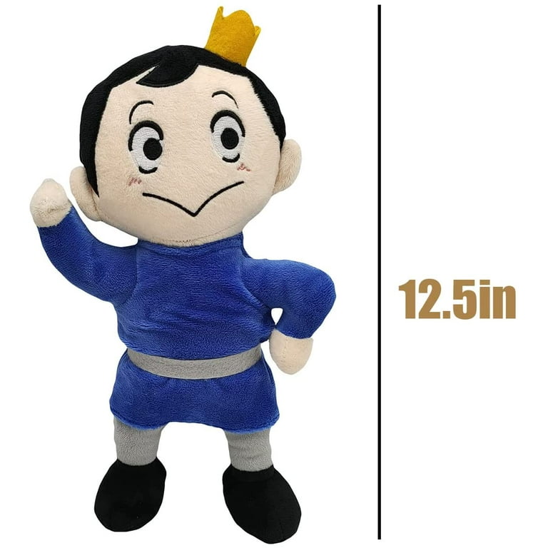 Ranking of Kings Plush,Ranking of Kings Bojji Stuffed Doll Pillow,Bojji  Kage,Cute Prince Bojji Plush Toy for Kids Gifts (12.5in/Bojji) 