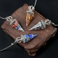 thumbnail image 6 of Chakra Orgone Pendulum - Crystal Stone Pendant for Energy Healing and Meditation, 6 of 11