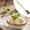 Light Yellow, variant on Stainless steel spoon yellow 19 * 4,Family dinner table arrangement,dinnerware,Carbon steel
