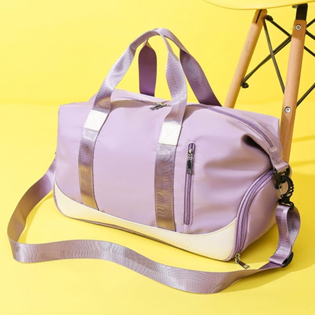 Bolsa de lona bolso Yoga llevar Púrpura Hugo Duffel de deportes