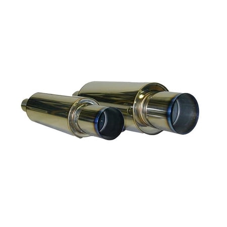 HKS 170 mm High Power Ti Stainless Steel Universal Muffler