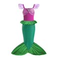 thumbnail image 3 of Disfraz de princesa para niña, vestido de fiesta de carnaval, Rapunzel, Cenicienta, Elsa, Bella, ropa de cumpleaños, 3 of 5