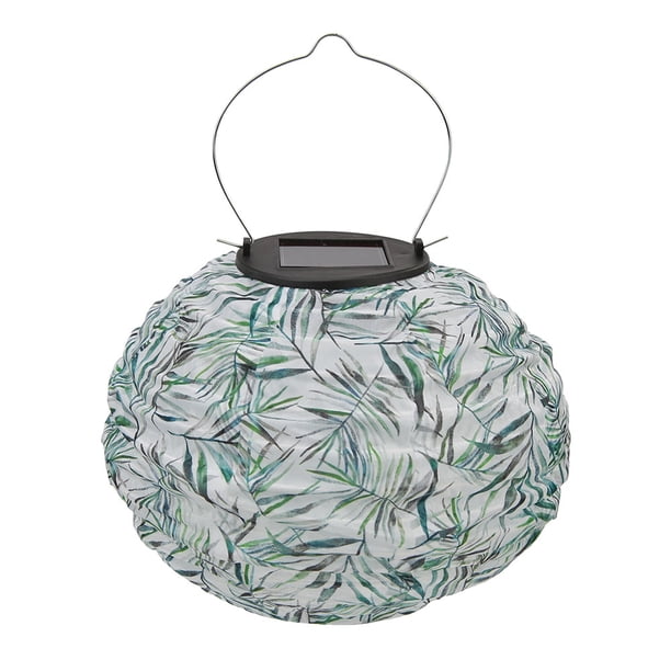 Lámpara colgante de fiesta de boda de jardín al aire libre de luz de linterna china LED solar de 20 cm Ndcxsfigh Para estrenar