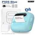 thumbnail image 1 of LNGOOR Makrlife P50 Handheld Mini Cute Pink Bluetooth Thermal Label Makers - Portable BT Wireless Label Printer Machine For Barcode  QRcode  Clothing Tag  Jewelry  Retail  Mailing  Gift F, 1 of 1