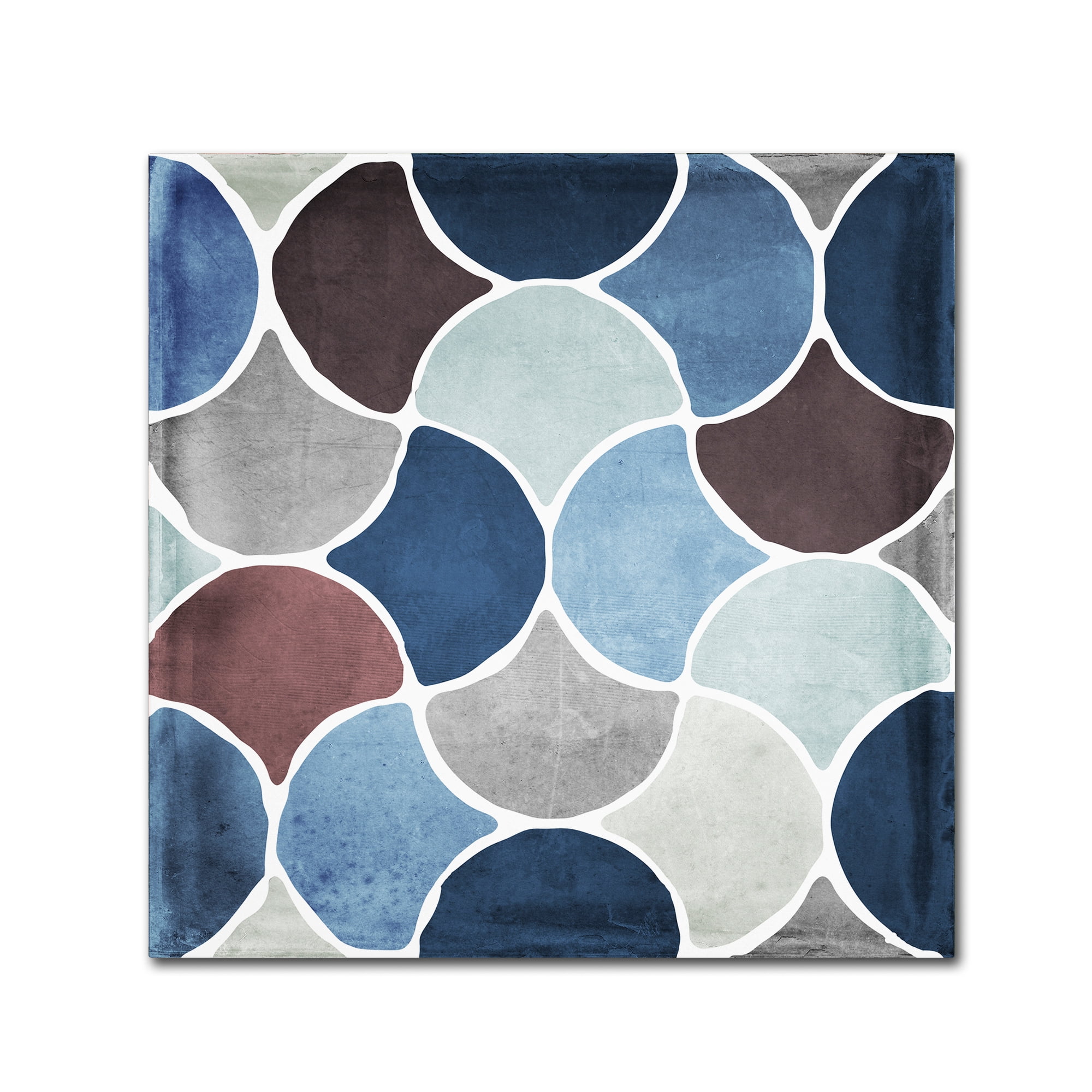 Trademark Fine Art "Moroccan Blues II" Canvas Art by Color Bakery