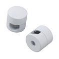 thumbnail image 1 of Fixation de Cordon d'Alimentation, 2PCS Textile Support de Câble Matériel en Aluminium pour Salon de Beauté Hôpital, 1 of 8