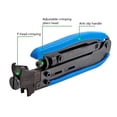 thumbnail image 3 of RUISINERY Coaxial Compression Tool Coaxial Crimper RG6 Coaxial Crimper for Coaxial RG6 RG59 RG11 Cable Connectors Installation, 3 of 7