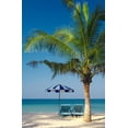 thumbnail image 2 of Palm Chairs Umbrella Wall Mural by Wallmonkeys Peel and Stick Graphic (36 in H x 24 in W) WM83195, 2 of 4