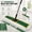 Green(40"*8.3"), variant on 42" Commercial Dust Mop for Floor Cleaning with Long Handle, Large Flat Mop with 2 Replaceable Pads, Industrial Sweeping Broom for Hardwood, Tile, Gym, Office, Mall, Warehouse
