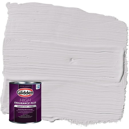 Glidden HEP Interior Paint and Primer, Wisdom Grey / Gray, 1 Quart, Eggshell