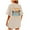 Beige, variant on Shirts for Women Trendy Beach Oversized Graphic Tees Vintage Baggy Shirts Summer Vacation Workout Tops