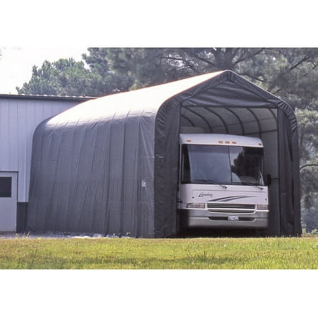 Shelterlogic 14' x 40' x 16' Peak Style Shelter, Green