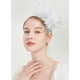 thumbnail image 4 of Tocado de novia Babeyond con clip extraíble - Accesorio para el Derby de Kentucky con plumas de perla para mujer, 4 of 6