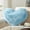 Blue, variant on Plush Pillow, Heart Shape Cushion, Fluffy Throw Pillows, Valentines Day Decorations, Decorative Back Cushions, Love Pillows Cute Pillow for Living Room Bedroom Nursery Decor, Pink,13*10 in