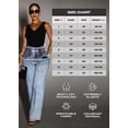 thumbnail image 7 of Moda Xpress Women's Juniors Butt Lifting Spandex Waist Acid Wash Skinny Jeans 10145M, 7 of 7