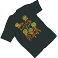 thumbnail image 4 of The Simpsons Ladies Dye Shirt - Lisa, Bart and Homer Simpson Tee Tie Dye Graphic T-Shirt Vintage Black Wash, Medium, 4 of 7