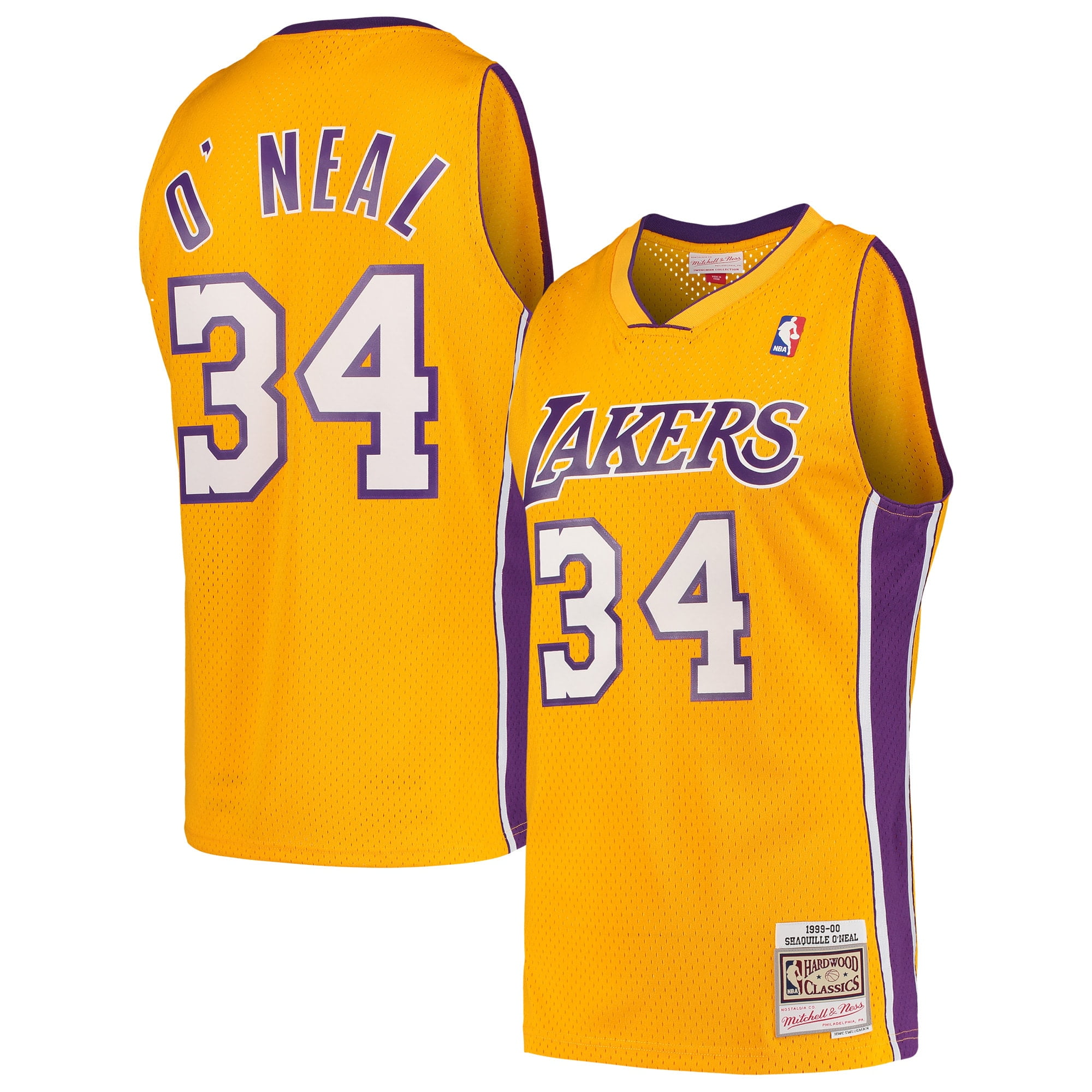 mitchell and ness shaq jersey