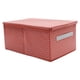 thumbnail image 1 of Caja de almacenamiento plegable reutilizable, contenedor para guardar ropa, organizador de ropa para dormitorio, 1 of 6