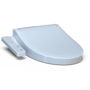 TOTO® WASHLET® KC2 Electronic Bidet Toilet Seat with Heated Seat and SoftClose Lid, Elongated, Cotton White - SW3024#01