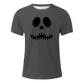 thumbnail image 4 of LIIPEE Short Sleeve Tees For Men Halloween Graphic Crew Neck Casual T Shirts Male Comfortable Breathable Versatile Tshirt,XXXL, 4 of 4