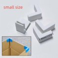 thumbnail image 1 of Paquete de 4 clips de esquina en ángulo recto impresos en 3D for cajas | Clips de refuerzo de bordes for cajas de cartón corrugado | Soluciones de almacenamiento duraderas, 1 of 2