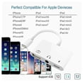 thumbnail image 4 of Adaptador de cámara Lightning a USB 3, adaptador OTG hembra USB 3 en 1 con conector para auriculares de 3,5 mm + divisor de carga compatible con teléfono 11 / X / Xs / 8 P Sincero  Hogar, 4 of 5