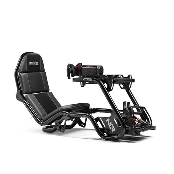 Next Level Racing F-GT Pro Formula and GT Racing Simulator Cockpit, Black Edition