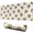 White Cow Head, variant on Long Mouse Pads for Desk,White Cow Head Hat Pattern Desk Mats on Top Of Desks, Desk Mouse Pad Extra Large with 3mm Non-Slip Base and Stitched Edge for Gaming,Office,Work,Home 31.5"x11.8"