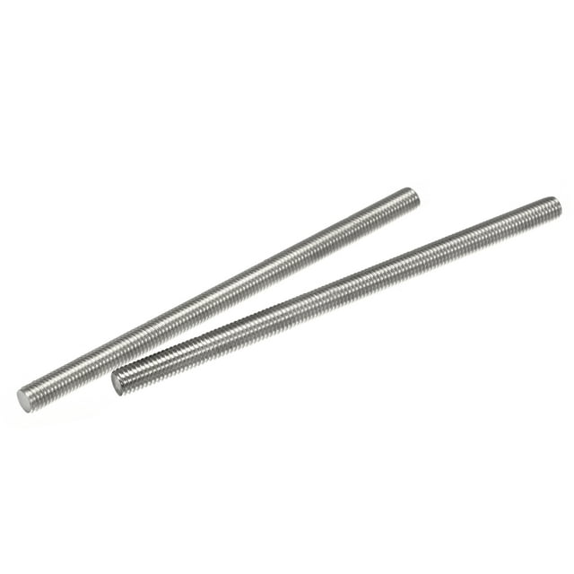 Unique Bargains M8 x 150mm Acier Inoxydable 304 Tige Entièrement Filetée Filetage Droit 2 Pack