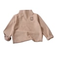 thumbnail image 2 of SELONE Mock Neck Sweatshirt Kids Long Sleeve Layering Top Comfy Knitted Solid Sweatshirts Girls Fall Outfits 1-12Y, 2 of 6