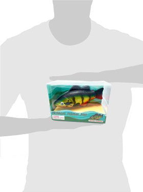 Battery Op Realistic Swimming Fish Water Pool and Bath Toy 8" Large-Mouth Bass 