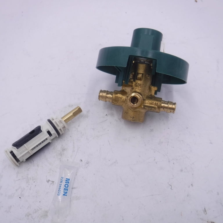 Moen M-Pact Posi-Temp Pressure Balancing Valve — 1/2" Cold Expansion PEX Connection, Cartridge 1222, For Shower