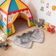 thumbnail image 4 of Heart Shape Fluffy Bathroom Rug Non-Slip Washable Carpet Mat for Bedroom Living Room Home Decor 1-Pack, 4 of 6