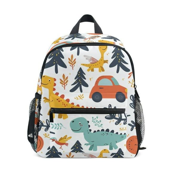 ALAZA Cartoon Cute Dinosaur School Backpack Small Bookbag Mini Bags