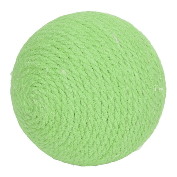 Pelota de sisal interactiva para gatos Bling Bling juguete de rendimiento superior