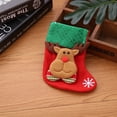 thumbnail image 5 of LOLIPPYY Christmas Stockings Set of 6 Small Hanging Decorations for Tree, Fireplace, Wall, Door and Candy Bags, 5 of 7