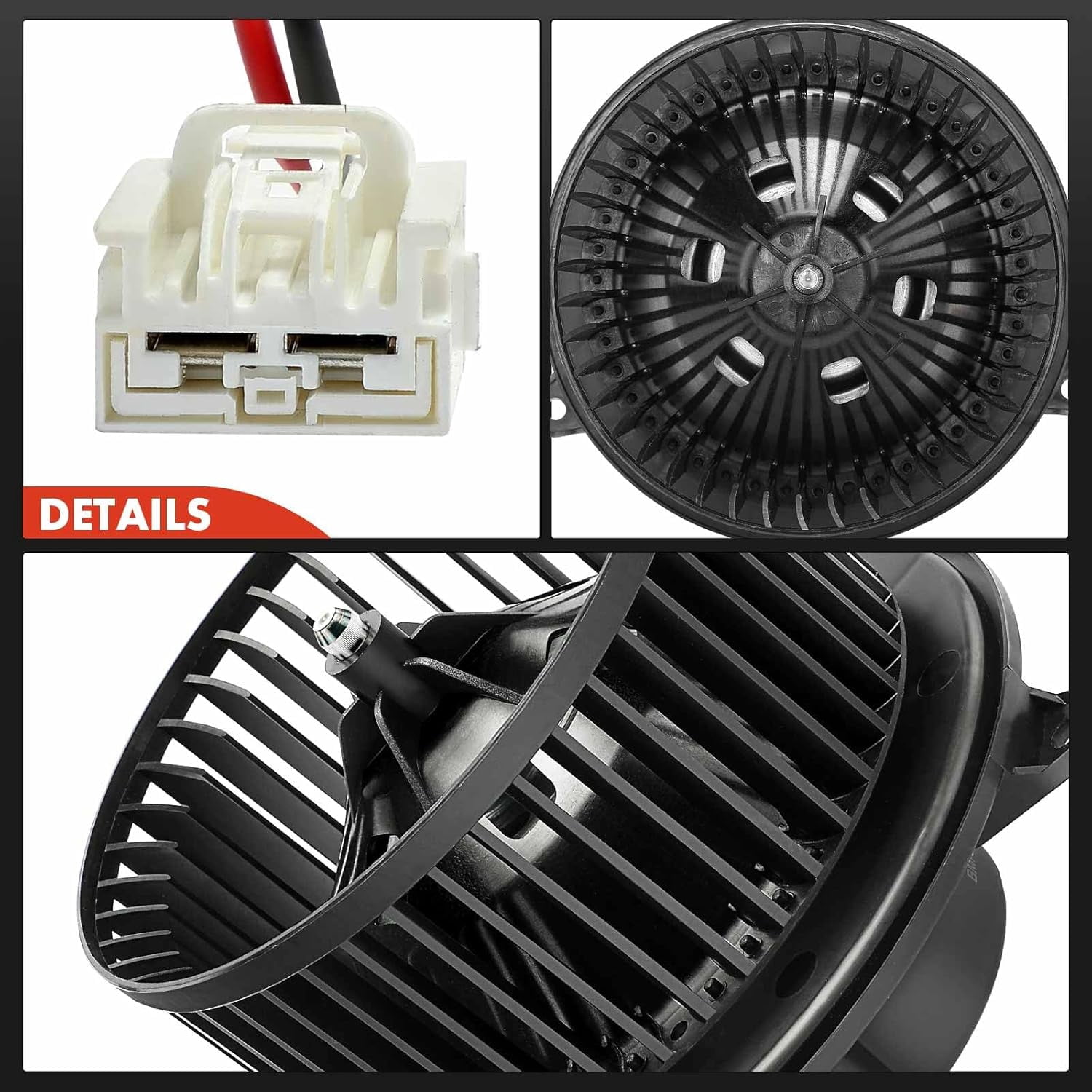 A-Premium HVAC Blower Motor Compatible with Dodge Dart 2013-2016 Sedan Front Side