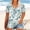 B Green, variant on ITSAME Womens Plus Size Blouses, V-Neck Short Sleeve Glitter Sequin Casual Fashion Printed Tops Brown Size 5XL