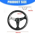 thumbnail image 5 of Premium 14" Automotive Steering Wheel Crafted from Forging Carbon Fiber For Enhancing Driving, 5 of 9