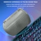 thumbnail image 4 of Altavoz Bluetooth con sonido de 360° • Batería de 20 horas • Bluetooth 5.0 • Reproducción tarjeta/USB/AUX • Altavoz mini portátil para coche y hogar, 4 of 6
