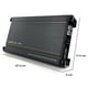 thumbnail image 2 of Amplificador para Carros Steelpro Nano 2500 Clase D 2 Canales 2500W Negro, 2 of 5