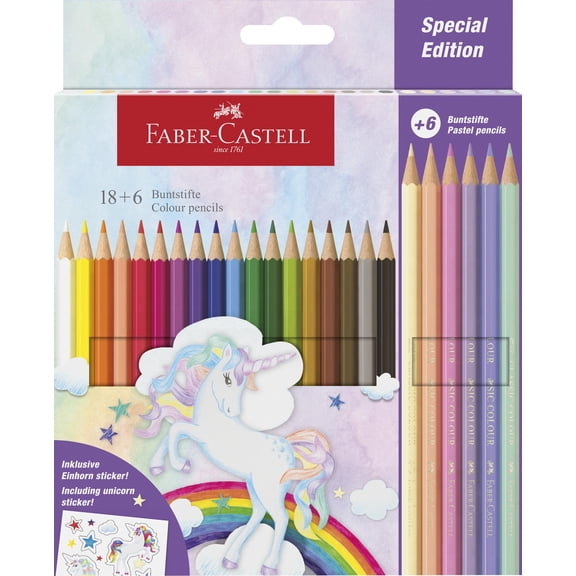 Faber-Castell Colour pencil Castle unicorn 18 6