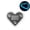 Crystal Blue-1Pc, variant on Window Suction Cup Mounted Solar Powered LED Atmospheres Lamp For Vehicles Customizable Lighting Modes Easy Setup