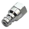 thumbnail image 2 of High Pressure 3/8" 1/4" NPT Threaded Hydraulic Quick Coupler Tractor Coupler, 2 of 10