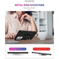 thumbnail image 6 of Grade Drop Impact for Samsung Galaxy A53 5G Case Galaxy A53 Case 360 Metal Rotating Ring Kickstand Holder  Heavy Duty Shockproof Case for Galaxy A53 5G Phone Case (Black), 6 of 8