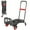 Red, variant on DJZ Folding Hand Truck 330lbs Heavy Duty Collapsible Cart Portable Dolly with Retractable Handle _Red
