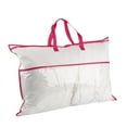 thumbnail image 4 of Bolsa de mano no tejida, bolsa de embalaje con cremallera para textiles para el hogar, bolsa de almacenamiento a prueba de polvo de almohada de PVC transparente para coser, 4 of 6